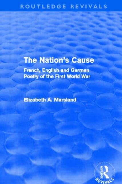 Book cover of: Nation's Cause. By: Elizabeth A. Marsland