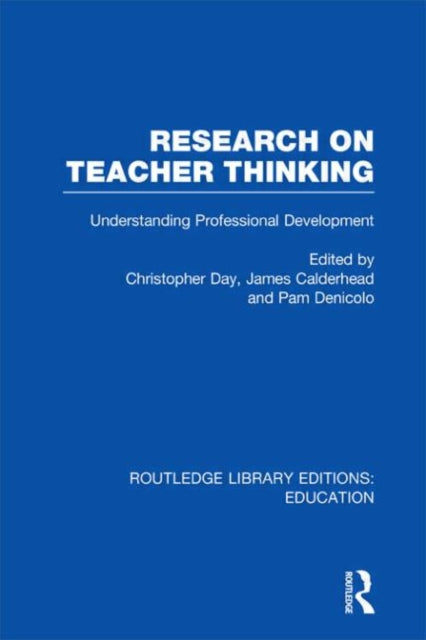 Book cover of: Research on Teacher Thinking (RLE Edu N). By: Maurice Craft