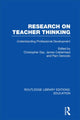 Book cover of: Research on Teacher Thinking (RLE Edu N). By: Maurice Craft