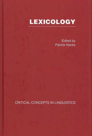 Lexicology