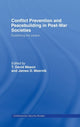 Book cover of: Conflict Prevention and Peace-building in Post-War Societies