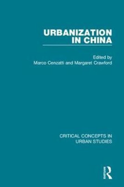 Book cover of: Urbanization in China. By: Margaret Crawford