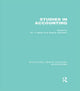 Book cover of: Studies in Accounting. By: William T. Baxter