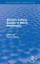 Book cover of: Broad's Critical Essays in Moral Philosophy (Routledge Revivals). By: David Cheney