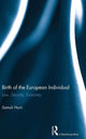 Book cover of: Birth of the European Individual