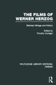 Book cover of: Films of Werner Herzog
