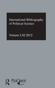 Book cover of: IBSS: Political Science: 2012 Vol.61. By: The British Library of Political and Economic Science