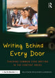 Book cover of: Writing Behind Every Door. By: Heather Wolpert-Gawron