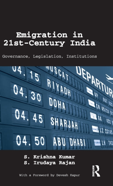 Book cover of: Emigration in 21st-Century India. By: S. Krishna Kumar
