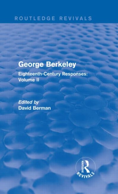 Book cover of: George Berkeley (Routledge Revivals). By: David Berman