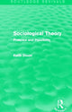 Book cover of: Sociological Theory (Routledge Revivals). By: Keith Dixon
