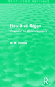 Book cover of: How it all Began (Routledge Revivals). By: Walt Whitman Rostow