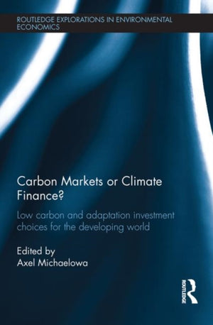 Carbon Markets or Climate Finance