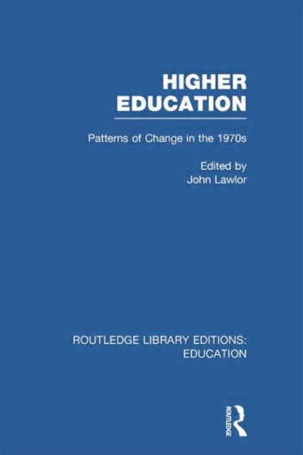 Book cover of: Higher Education. By: John Lawlor