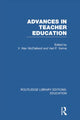 Book cover of: Advances in Teacher Education (RLE Edu N). By: V. A. McClelland