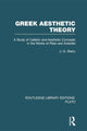 Book cover of: Greek Aesthetic Theory (RLE: Plato). By: J. G. Warry