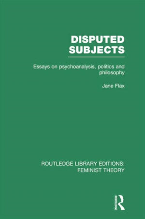 Disputed Subjects (RLE Feminist Theory)