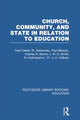 Book cover of: Church, Community and State in Relation to Education. By: Fred Clarke