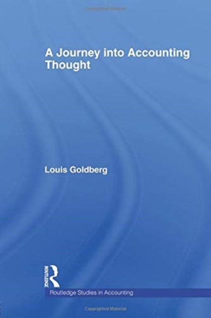 Book cover of: Journey into Accounting Thought. By: Louis Goldberg