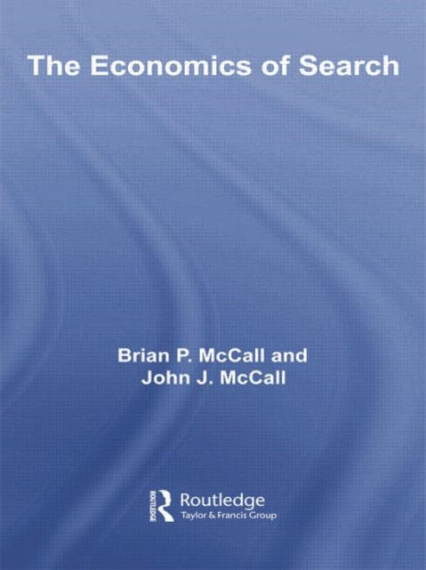 Book cover of: Economics of Search. By: Brian McCall