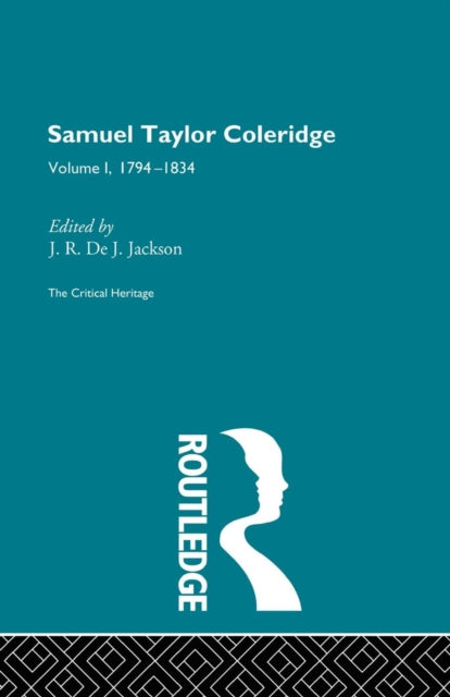 Book cover of: Samuel Taylor Coleridge. By: J. R. de J. Jackson