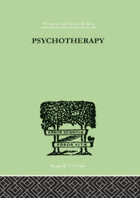 Book cover of: Psychotherapy. By: Schilder, Paul, Paul