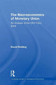 Book cover of: Macroeconomics of Monetary Union. By: David Fielding