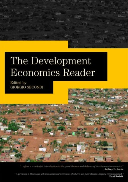 Book cover of: Development Economics Reader. By: Giorgio Secondi