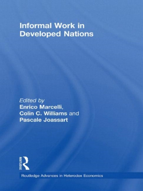 Book cover of: Informal Work in Developed Nations