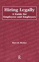 Book cover of: Hiring Legally. By: Kurt H. Decker