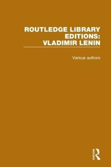 Book cover of: Routledge Library Editions: Vladimir Lenin