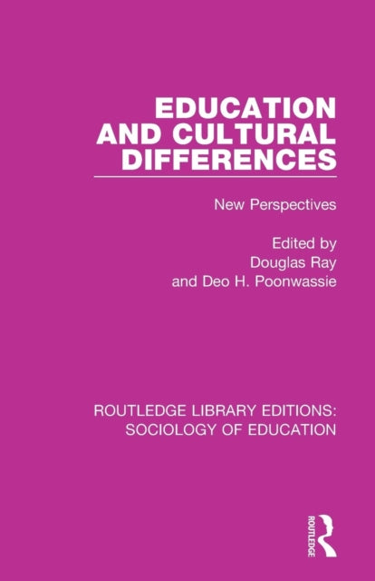 Book cover of: Education and Cultural Differences