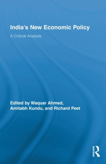 Book cover of: India’s New Economic Policy. By: Waquar Ahmed