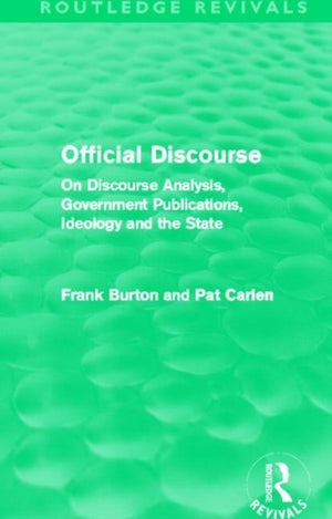 Official Discourse (Routledge Revivals)