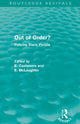 Book cover of: Out of Order? (Routledge Revivals). By: E. Cashmore