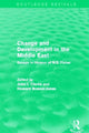Book cover of: Change and Development in the Middle East (Routledge Revivals). By: Clarke I. John