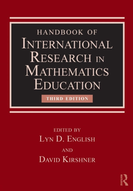 Book cover of: Handbook of International Research in Mathematics Education. By: Lyn D. English