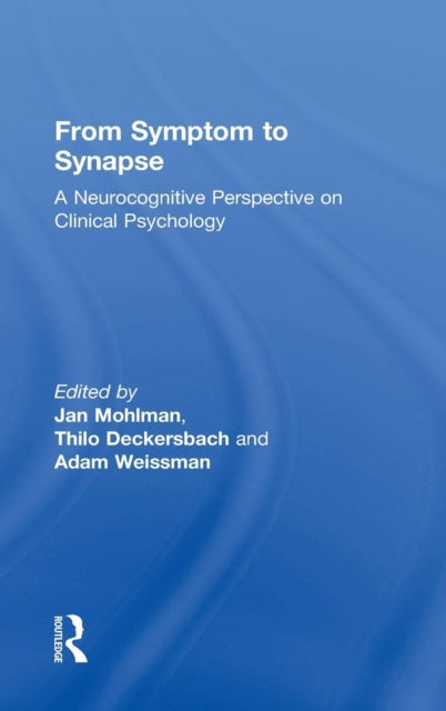 Book cover of: From Symptom to Synapse. By: Jan Mohlman