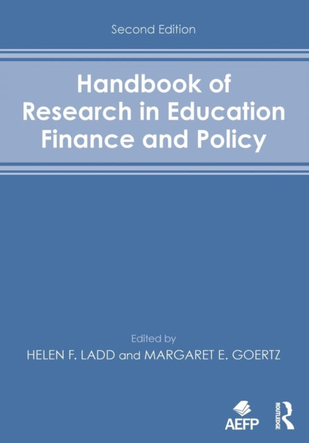 Book cover of: Handbook of Research in Education Finance and Policy. By: Helen F. Ladd