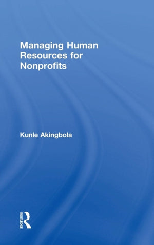 Managing Human Resources for Nonprofits