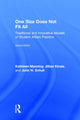 Book cover of: One Size Does Not Fit All. By: Kathleen Manning