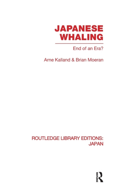Book cover of: Japanese Whaling?. By: Arne Kalland