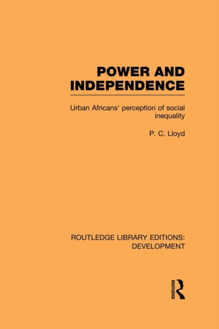Book cover of: Power and Independence. By: Peter Cutt Lloyd