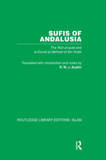 Book cover of: Sufis of Andalucia. By: M. Ibn 'Arabi