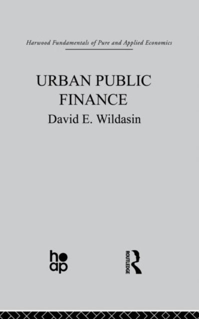 Book cover of: Urban Public Finance. By: D. Wildasin