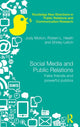 Book cover of: Social Media and Public Relations. By: Judy Motion