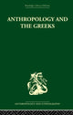 Book cover of: Anthropology and the Greeks. By: S. C. Humphreys
