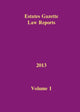 Book cover of: EGLR 2013 V1. By: Hazel Marshall