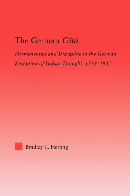 Book cover of: German Gita. By: Bradley L. Herling