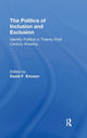 Book cover of: Politics of Inclusion and Exclusion. By: David F. Ericson